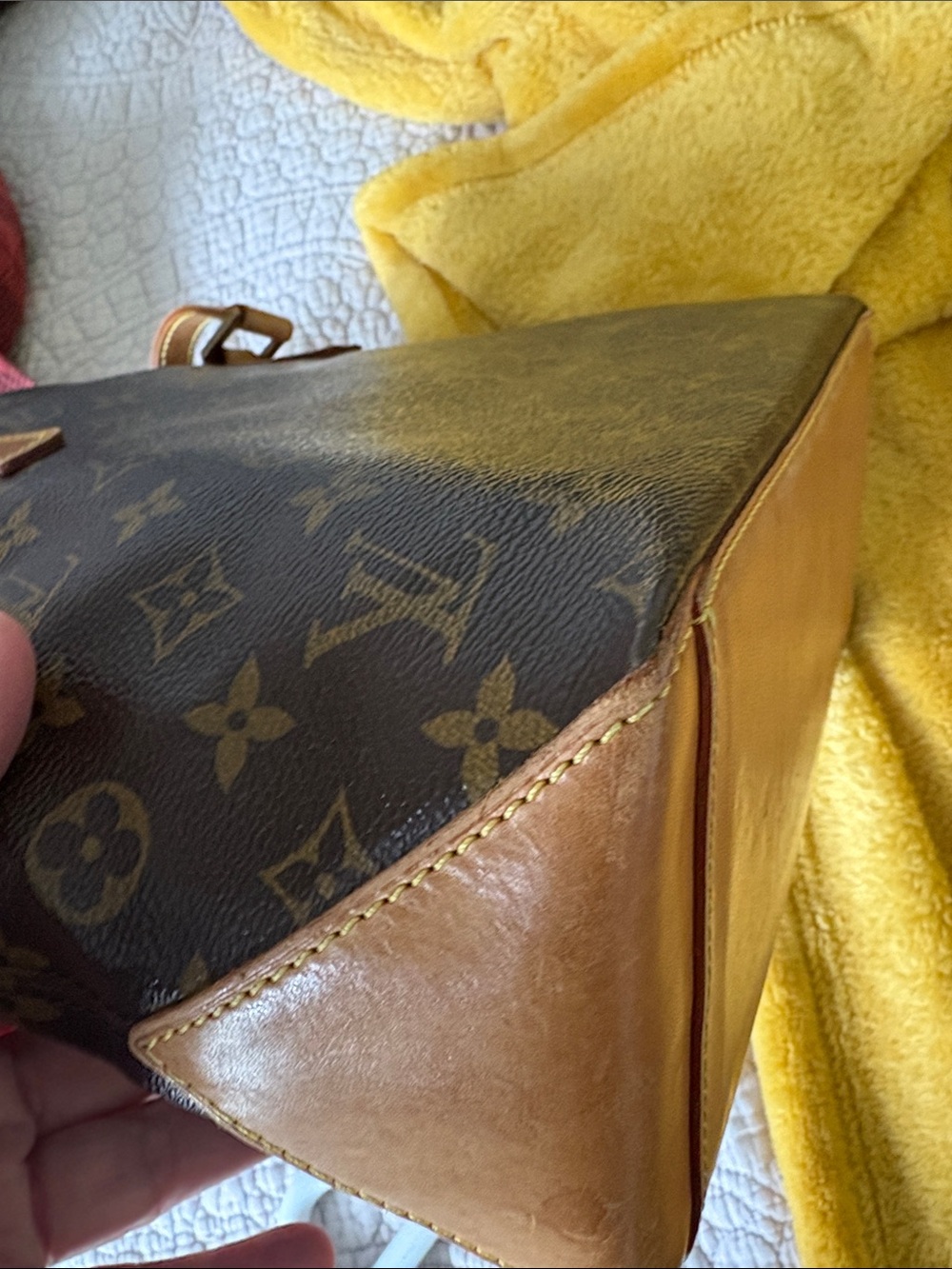 Louis Vuitton Brown Monogram Piano PM Tote Bag - Picture 9 of 16